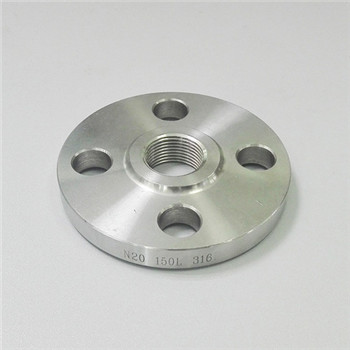 ISO 7005-1 A240 F316 F316L 316ti Fflans Gwactod Flanges ISO 